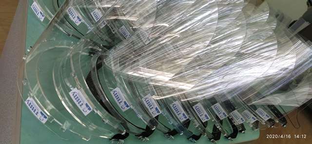 Захисні щитки багаторазового використання